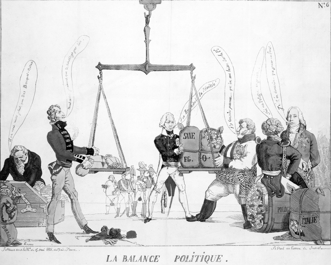 Poliittinen tasapaino, 1815 tekijältä English School