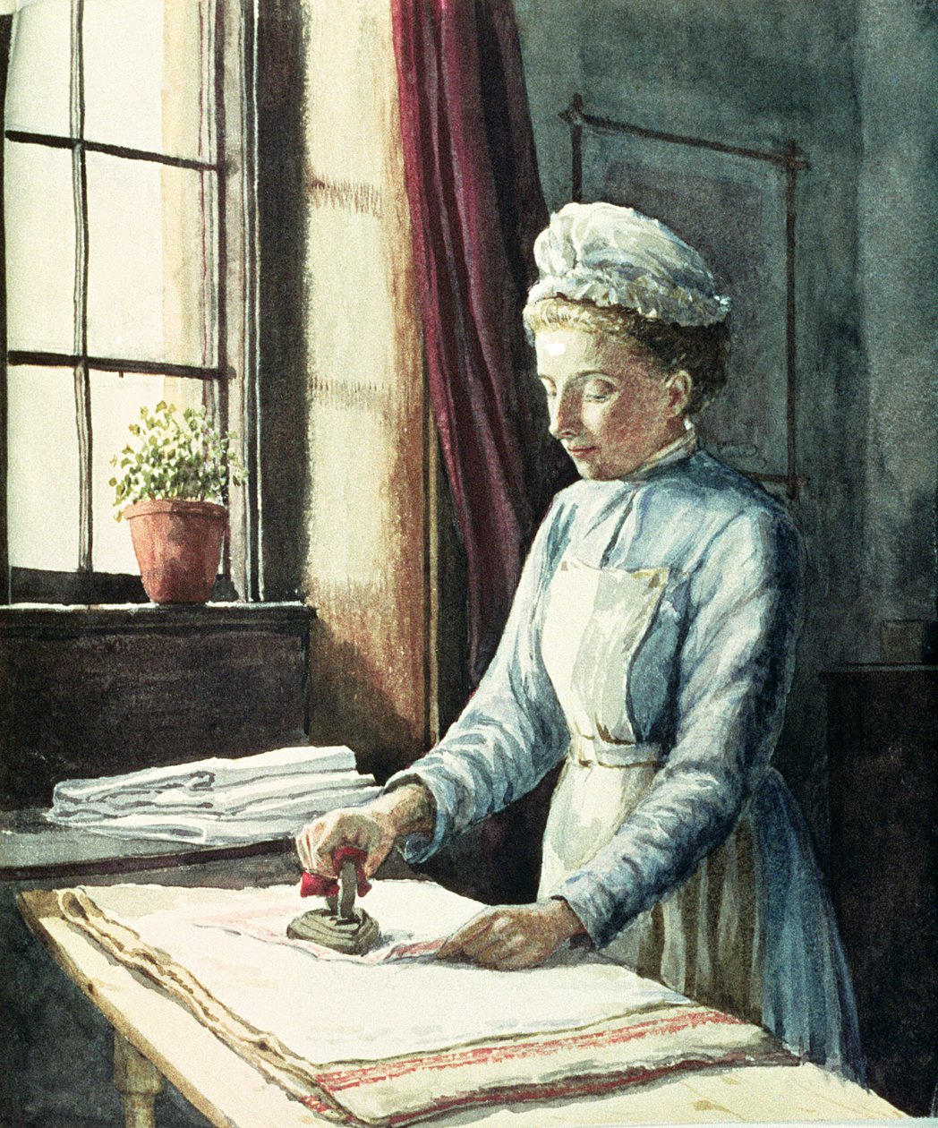 Pesulatar, n. 1880 tekijältä English School