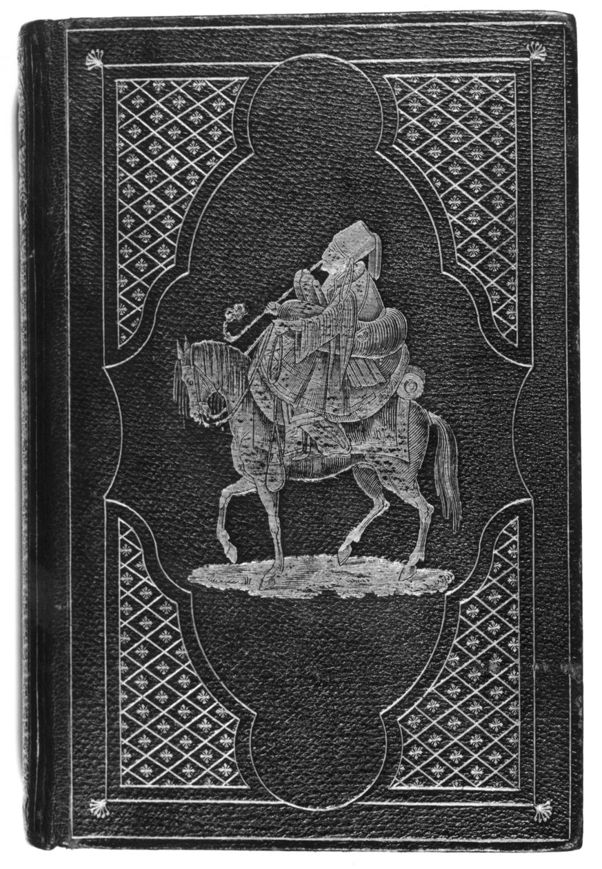 Nahkapäällinen Eothenille; tai Alexander William Kinglaken (1809-91) 1844 julkaistu Traces of Travel Brought Home from the East. tekijältä English School