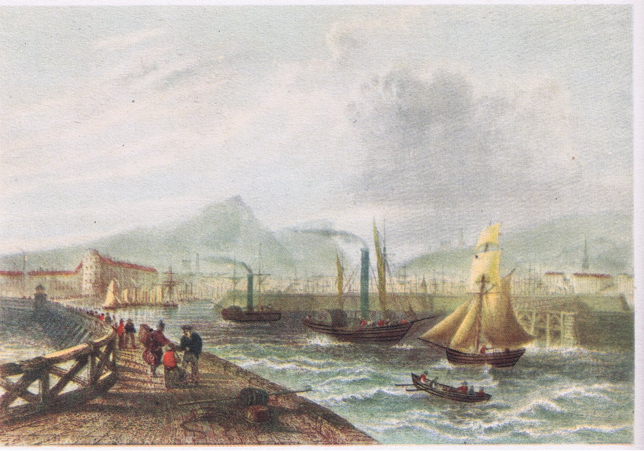 Leithin satama 1842 tekijältä English School