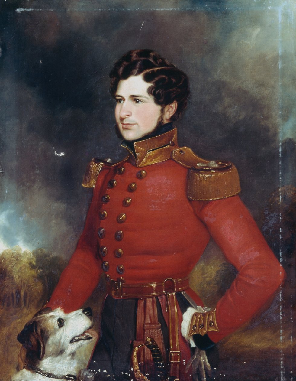 Luutnantti Edward Hope Smith Bowdich (1822-82) n. 1840 tekijältä English School