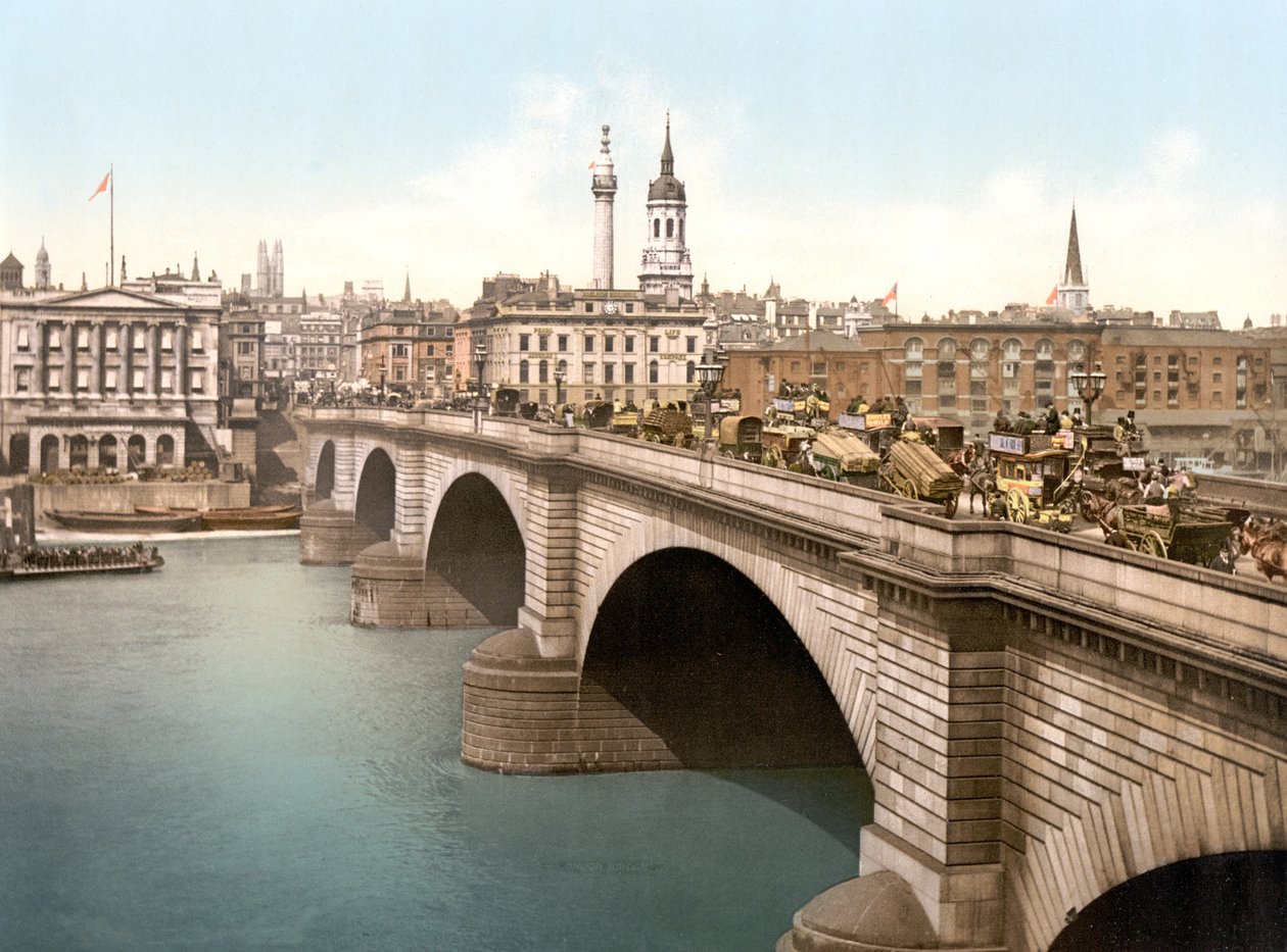 London Bridge (käsinvärinen kuva) tekijältä English School
