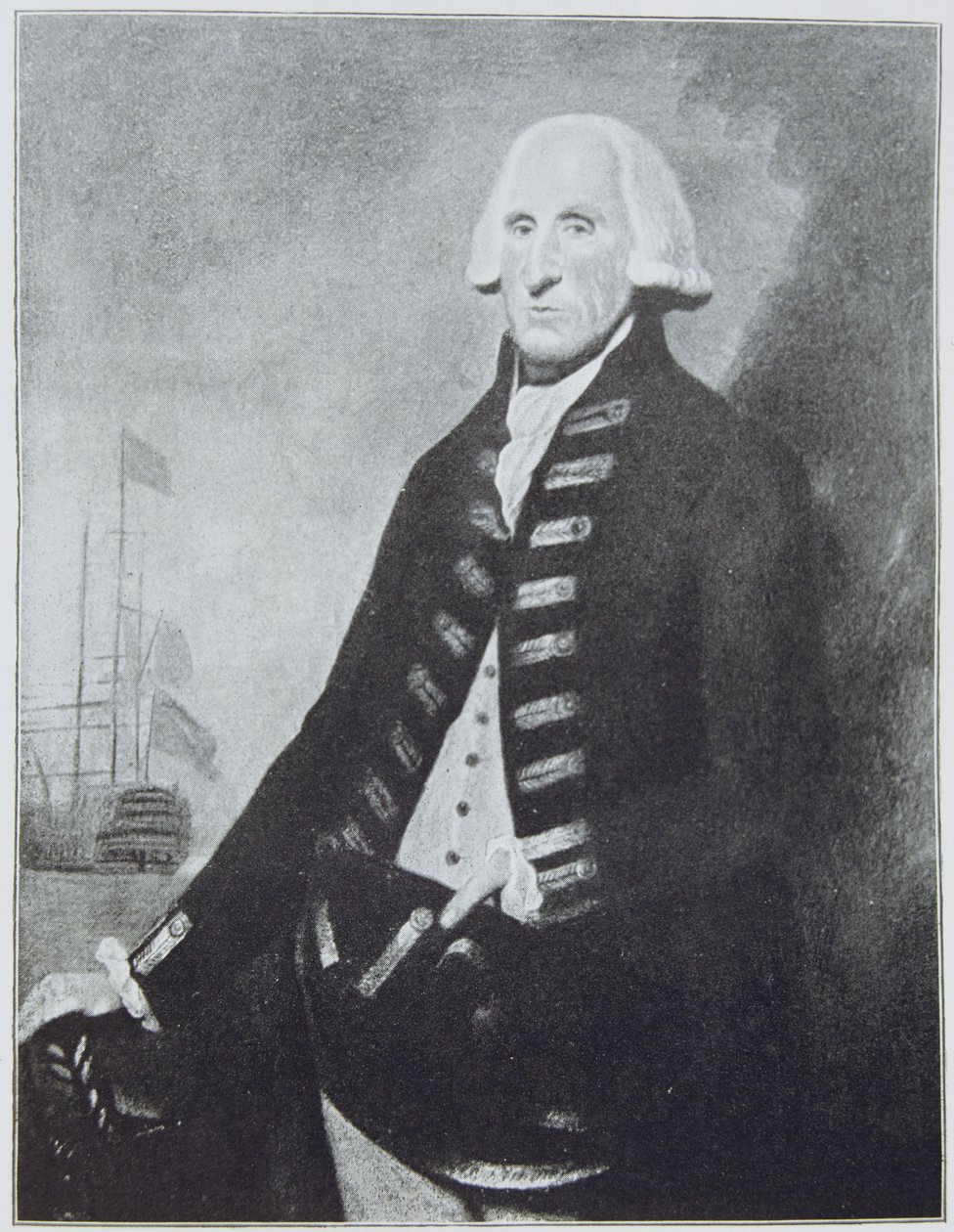 Lord Hood (1724-1816) tekijältä English School