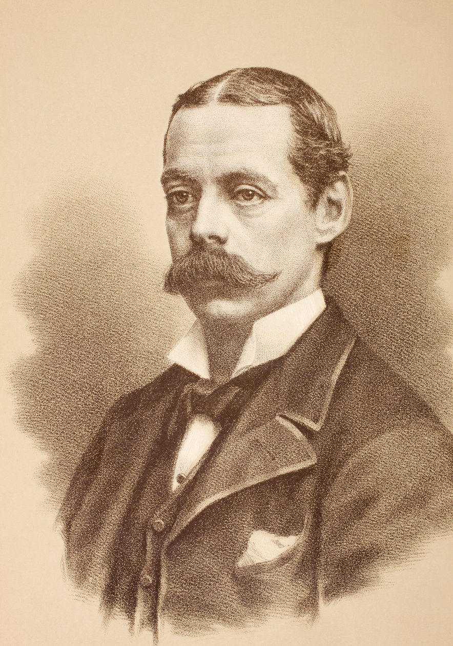 Lordi Randolph Henry Spencer Churchill, n. 1890 tekijältä English School