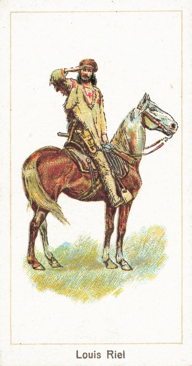 Louis Riel (chromolitho) tekijältä English School