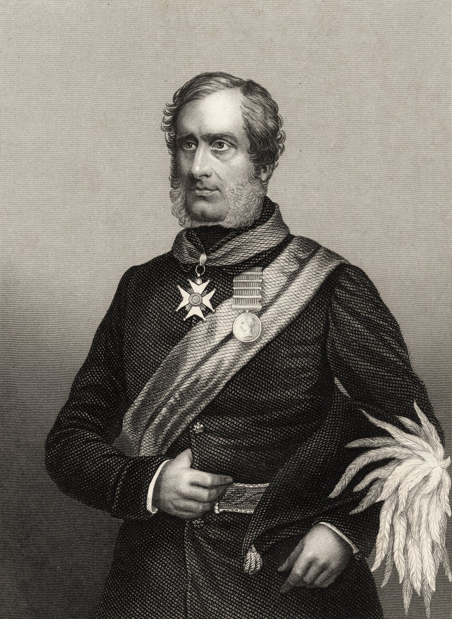 Kenraalimajuri Sir Henry Havelock vuonna 1858 julkaistusta "Intian kapinan historiasta" tekijältä English School