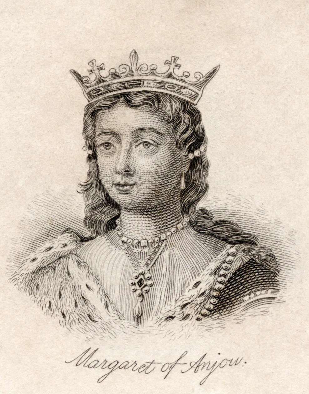 Anjoun Margareta, Crabbin historiallisesta sanakirjasta, julkaistu 1825. tekijältä English School