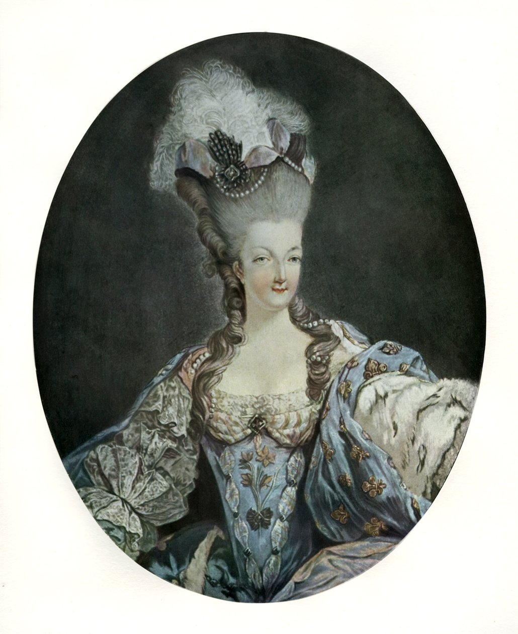 Marie Antoinette, Ranskan kuningatar (painettu) tekijältä English School