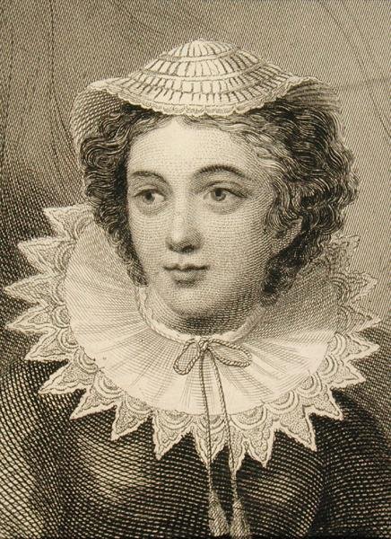 Maria, Skotlannin kuningatar (1542-87) (kaiverrus) tekijältä English School