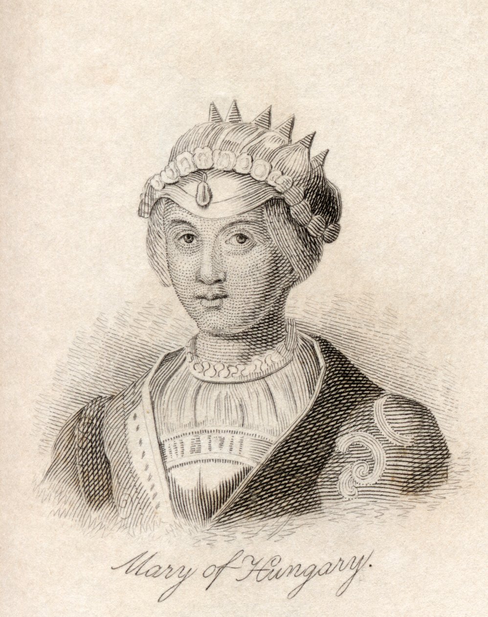 Maria Habsburg, "Crabbin historiallisesta sanakirjasta", 1825 tekijältä English School