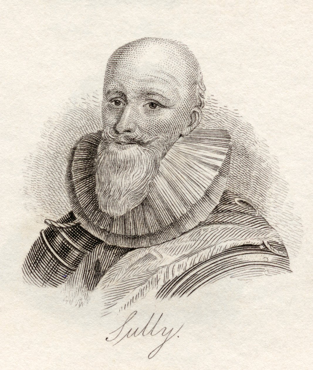 Maximilien de Bethune, duc de Sully, Crabbin historiallisesta sanakirjasta, julkaistu 1825. tekijältä English School
