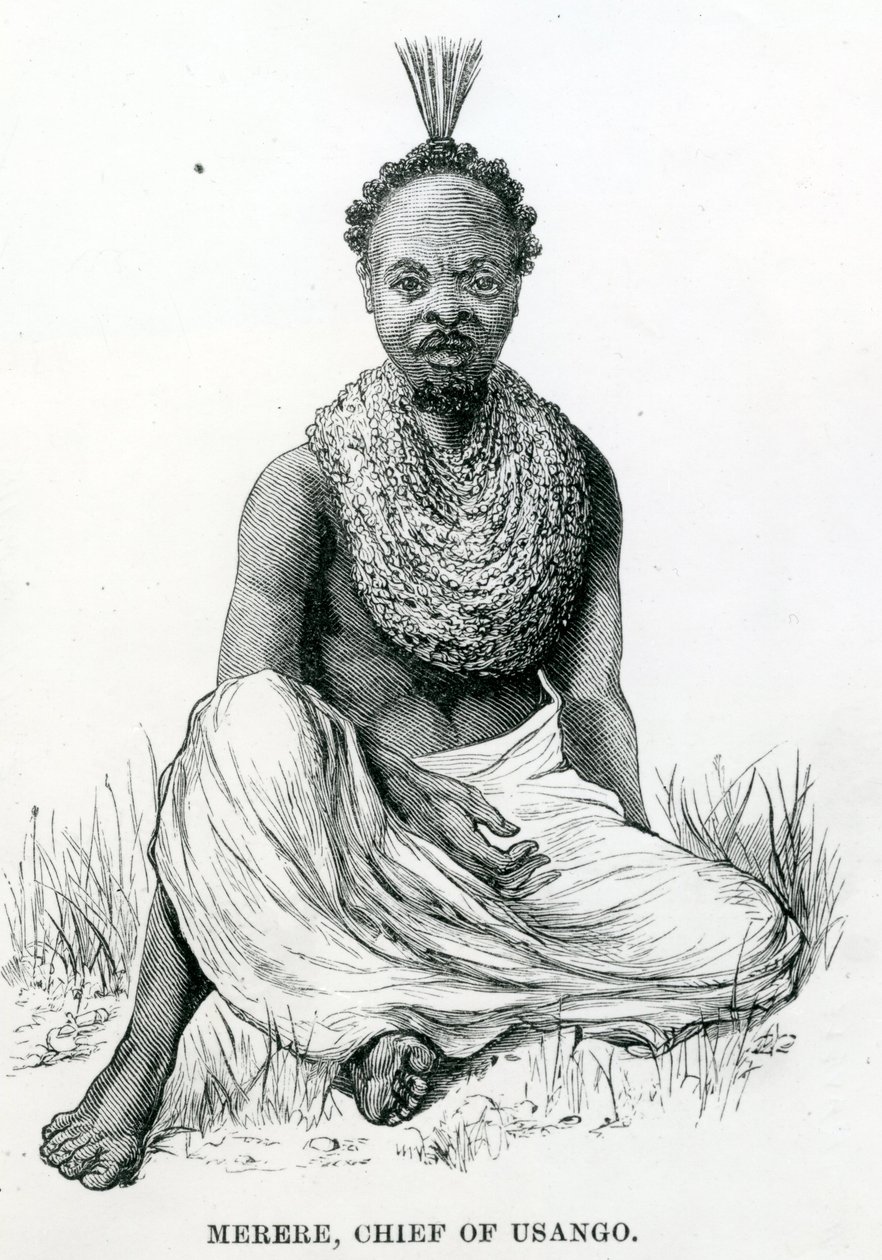 Merere, Usangon päällikkö kohdasta "Travels in Africa" tekijältä English School