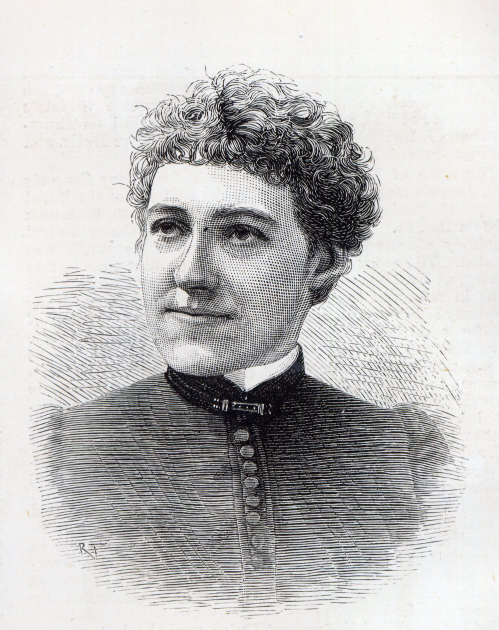 Neiti Charlotte Robinson, hänen Majesteettinsa kodin taiteen sisustaja, 1887 tekijältä English School