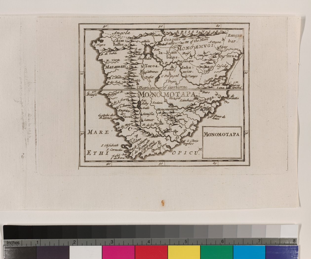 Monomotapa, 1681 tekijältä English School