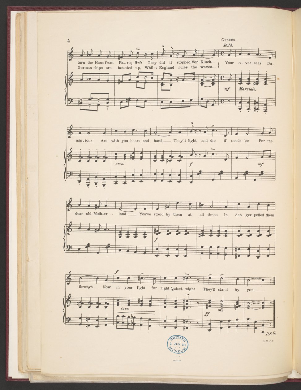 Musiikkikappale John E. Cullenin ja Chasin kappaleeseen "We