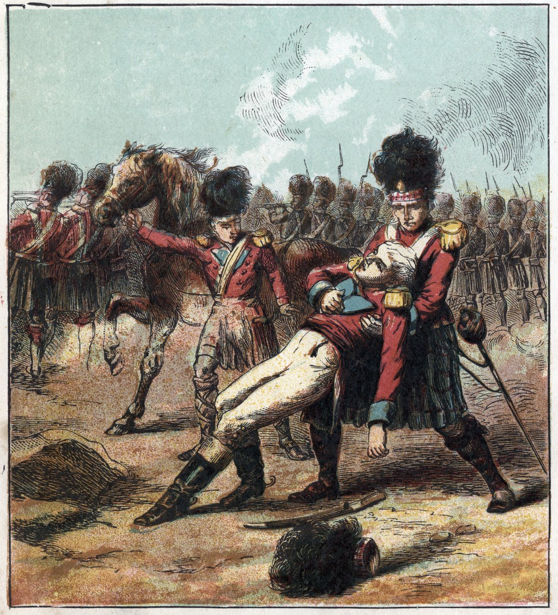 Napoleonin sota: Egyptin kampanja (1798-1801): kenraali Ralph Abercrombyn (Abercromby) (1734-1801) joukot voittivat ranskalaisen kenraali Menoun (1750-1810) joukot Canopessa, mutta hän kuoli siellä 21. 03/1801. "Abercrombie Egyptissä" tekijältä English School