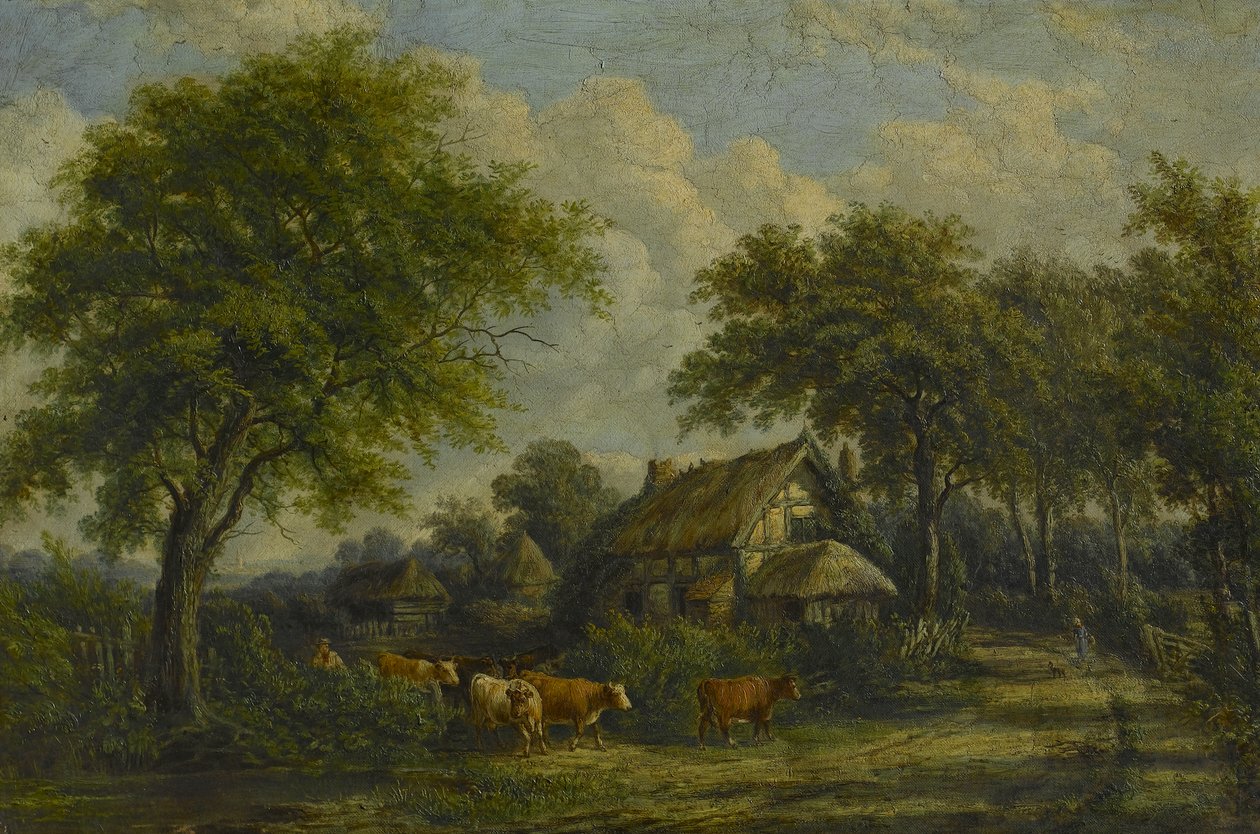 Berkswellin lähellä, noin 1850 tekijältä English School