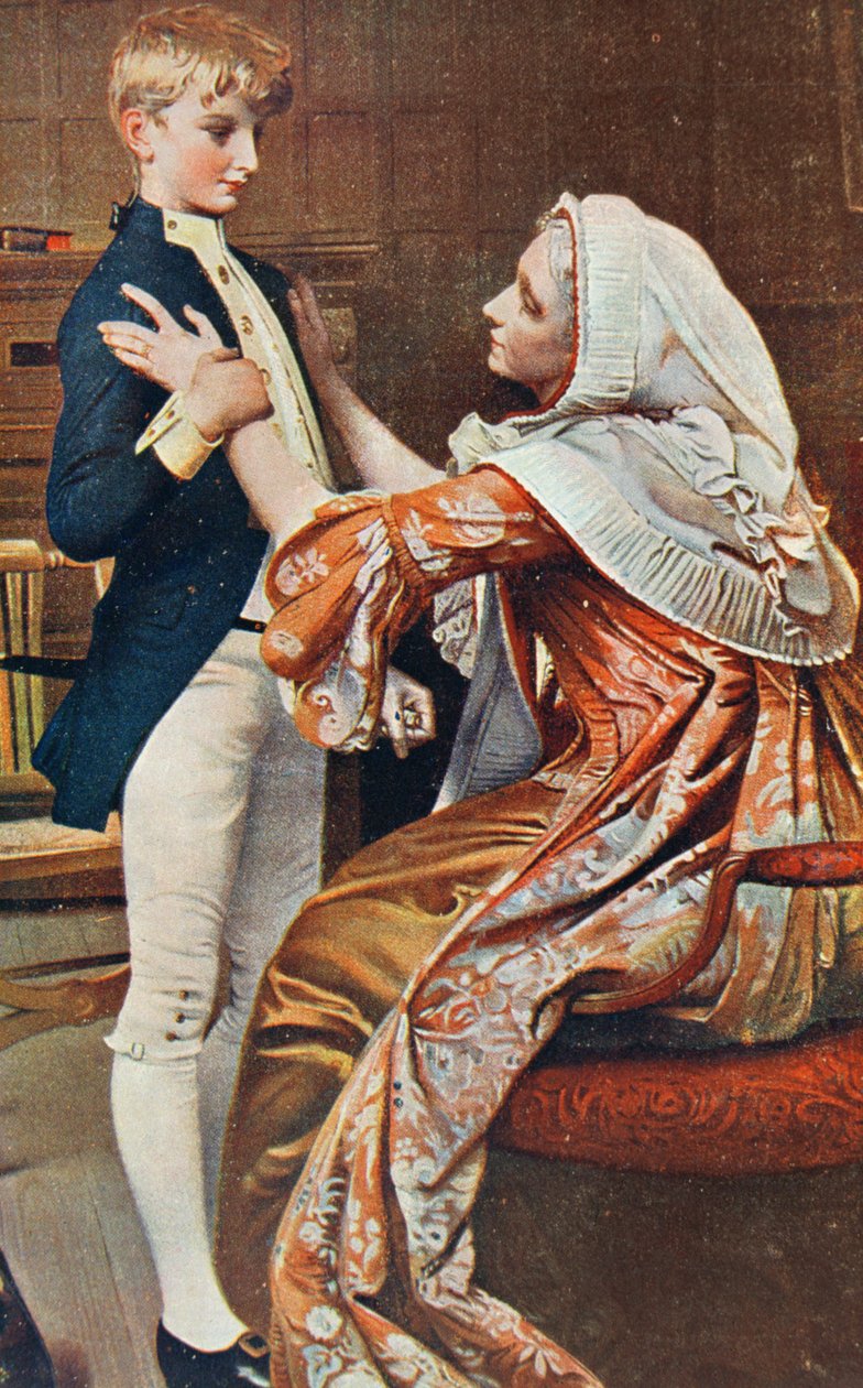 Nelson (1758-1805) - Ensimmäinen jäähyväiset, 12-vuotias tekijältä English School