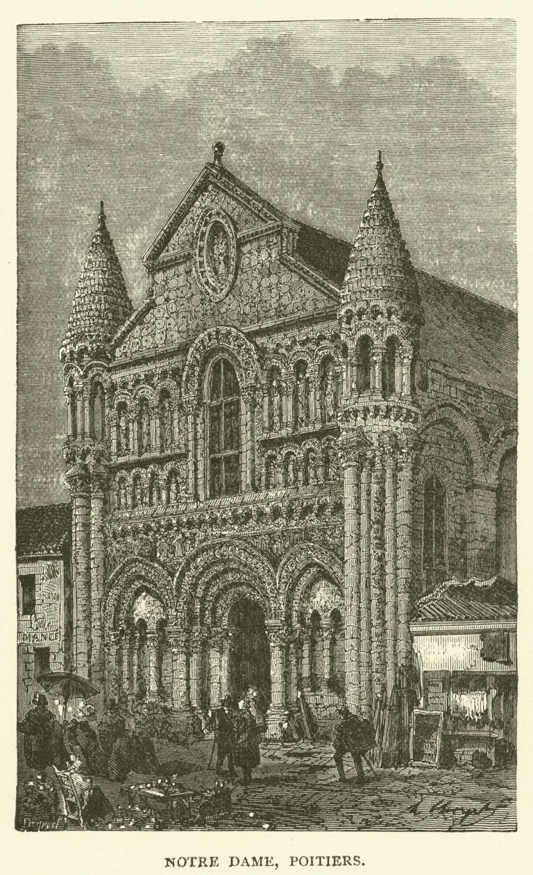 Notre-Dame, Poitiers (kaiverrus) tekijältä English School