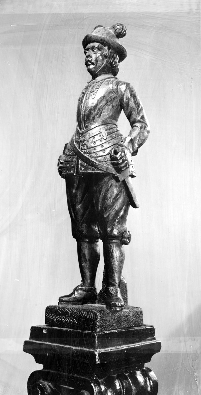 Pikemenin upseeri, 1638 (veistetty puu) tekijältä English School