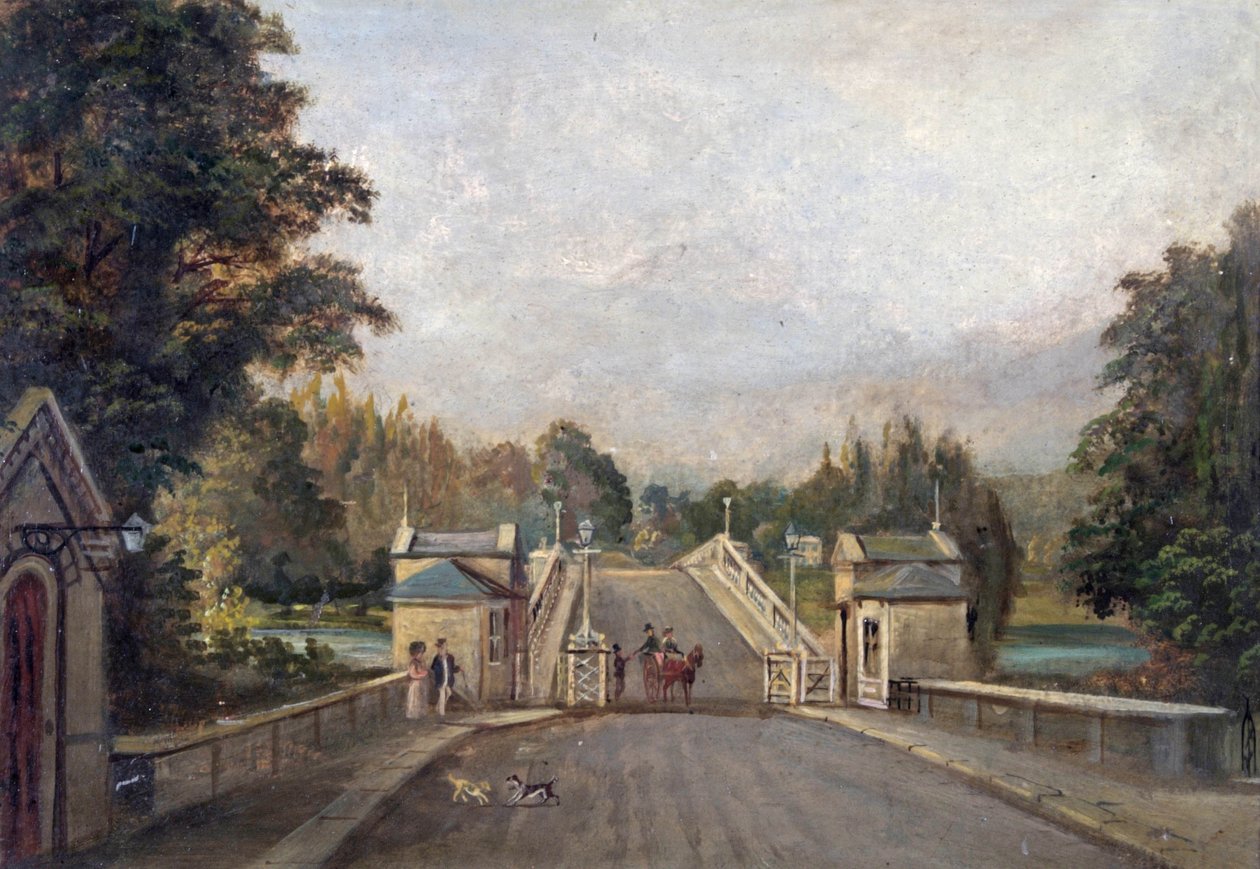 Old Richmond Bridge, 1779 tekijältä English School