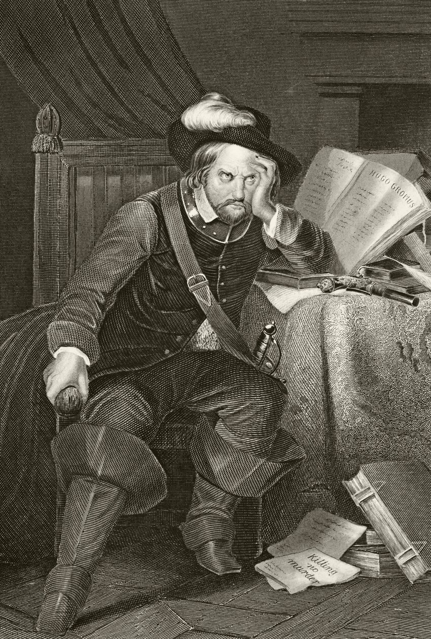 Oliver Cromwell, William Hickman Smith Aubreyn (1858-1916) teoksesta The National and Domestic History of England, julkaistu Lontoossa, noin 1890 tekijältä English School