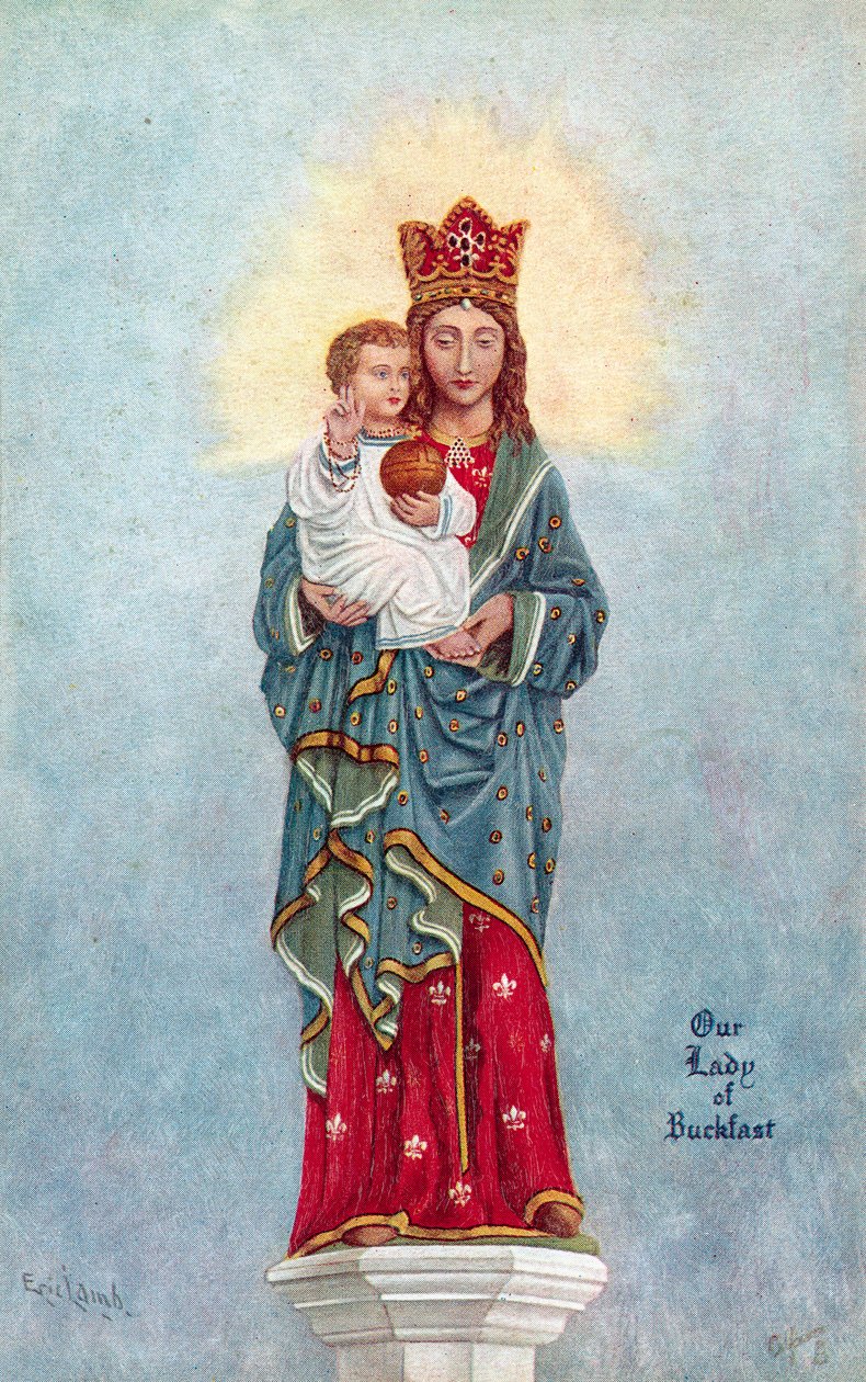 Our Lady of Buckfast (värilitografia) tekijältä English School