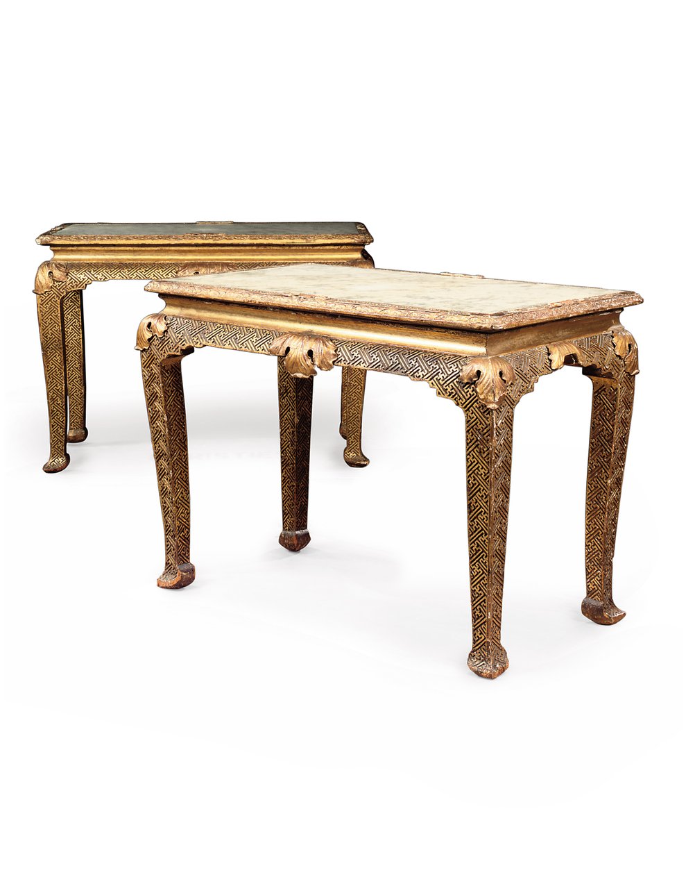 George II:n laituripöytäpari, n. 1730-1740 tekijältä English School