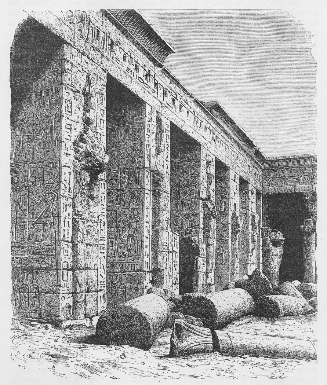 Ramses III:n palatsi, Medinet-Abou tekijältä English School