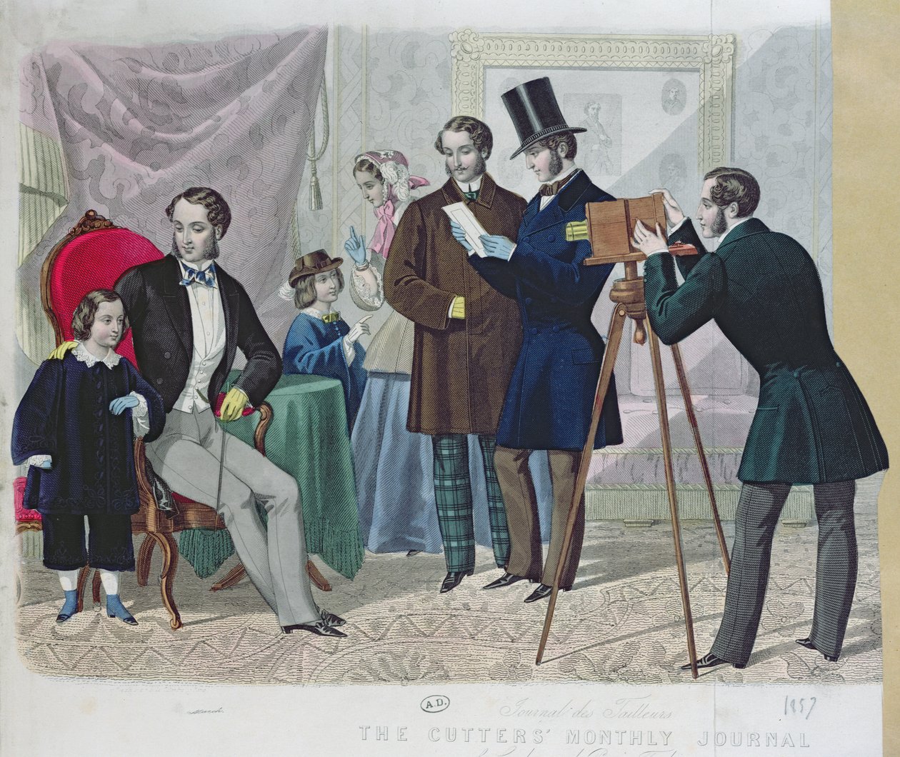 Valokuvaustilaisuus, 1857 tekijältä English School