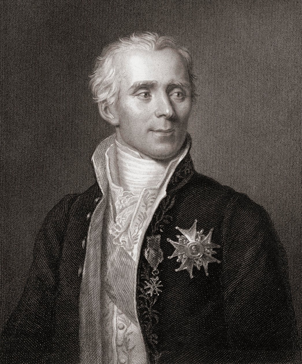 Pierre-Simon (1749-1827) Marquis de la Place, Galleria of Portraits, julkaistu vuonna 1833 tekijältä English School