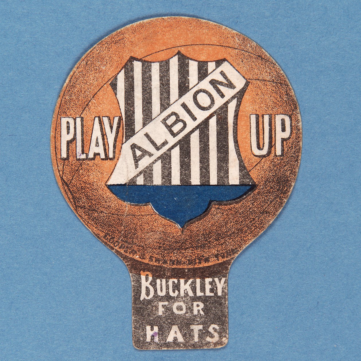 Play Up Albion, Baines -kortti jalkapallon muodossa, 1888-89 tekijältä English School