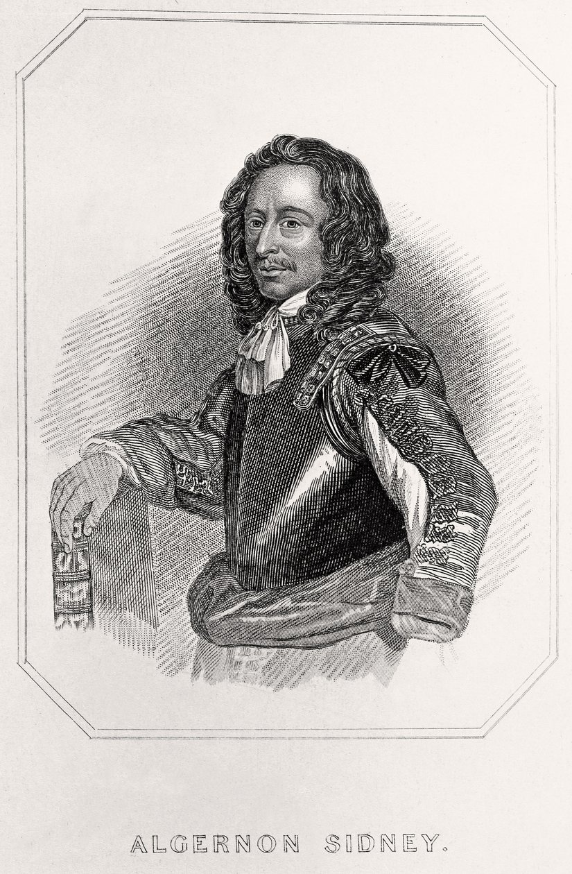 Algernon Sidneyn muotokuva, 1835 tekijältä English School