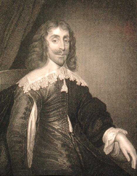 Arthur Capelin (1604-49) muotokuva "Lodge