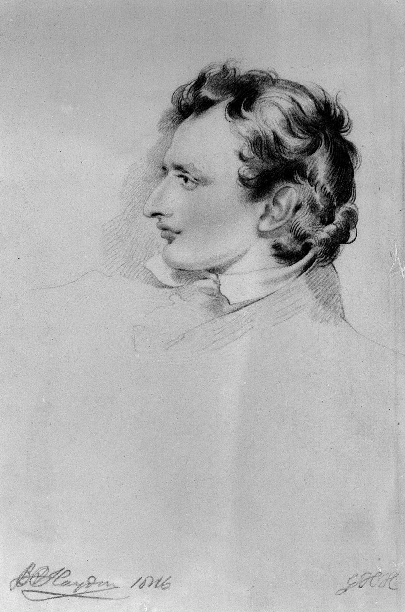 Benjamin Robert Haydonin muotokuva tekijältä English School