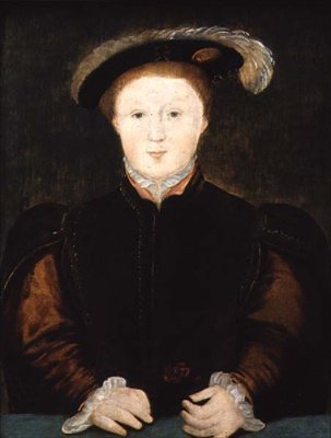 Edward VI:n (1537-53) muotokuva tekijältä English School