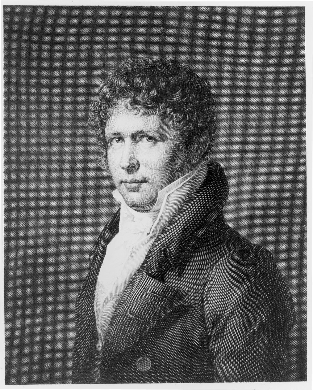 Muotokuva Friedrich Heinrich Alexanderista, paroni von Humboldtista (1769-1859) tekijältä English School