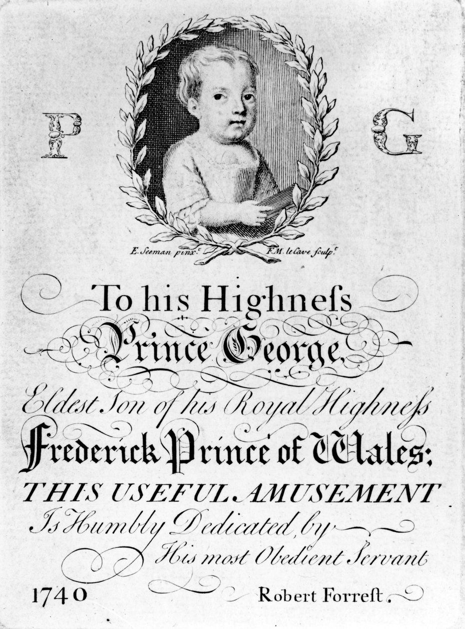 George III:n muotokuva, Francois Movellon de la Caven vedos, 1804 tekijältä English School