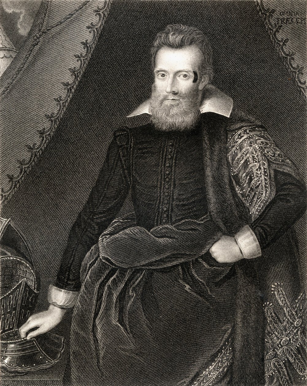 Henry Danversin, Earl of Danbyn muotokuva Lodges British Portraitsista, 1823 tekijältä English School