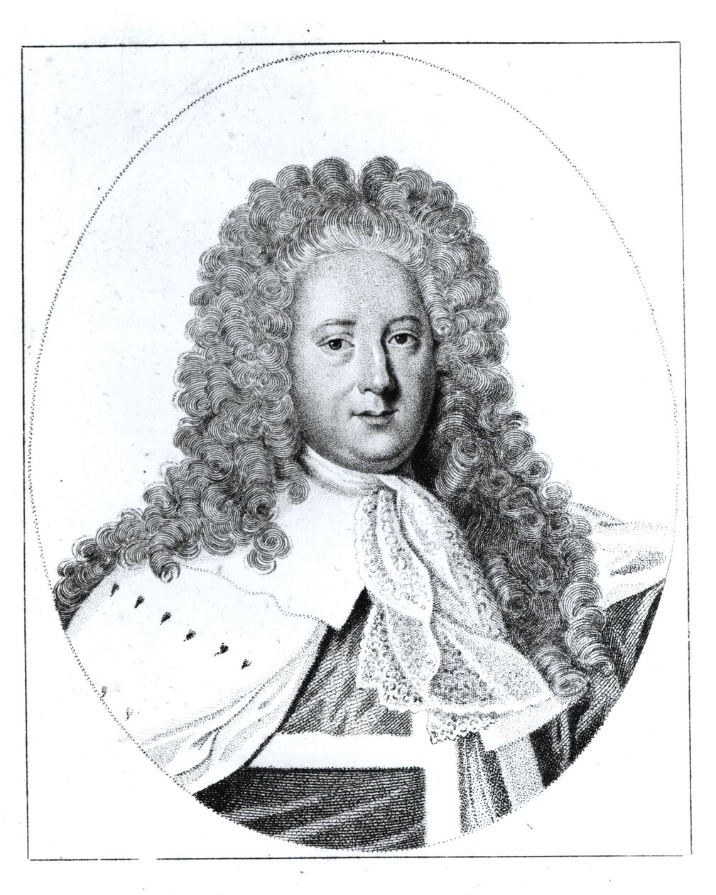 Henry St. Johnin (1678-1751) muotokuva, 1. varakreivi Bolingbroke tekijältä English School