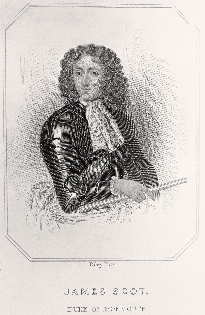 Muotokuva James Scotista, Monmouthin herttuasta, 1835 tekijältä English School