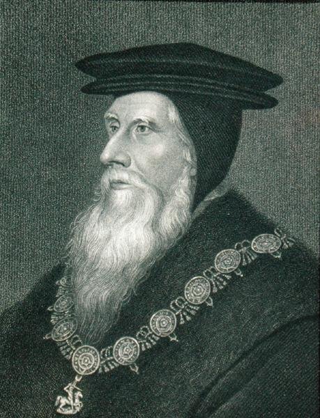John Russellin (1485-1555) muotokuva Bedfordin 1. Earlista, "Lodge