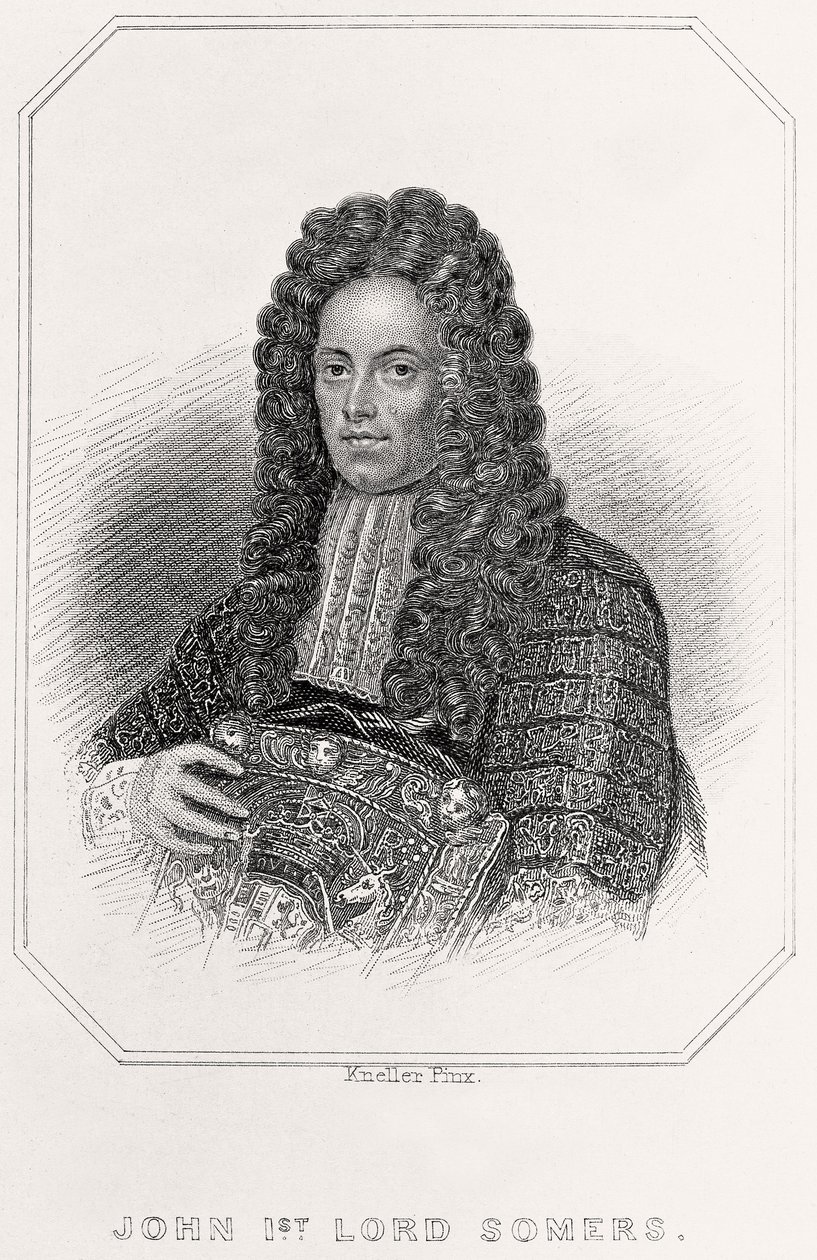 John Somersin muotokuva, 1835 tekijältä English School