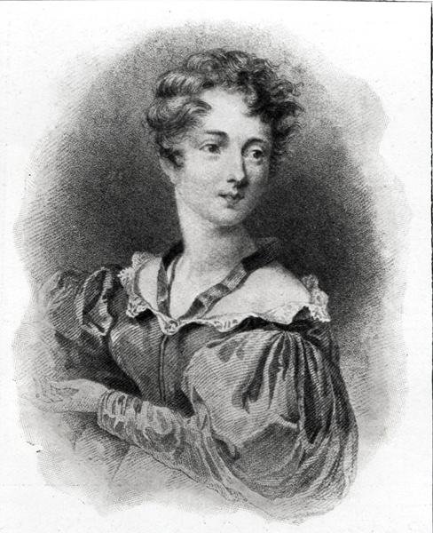 Lady Caroline Lambin (s.1785) muotokuva (litho) (mv-valokuva) tekijältä English School