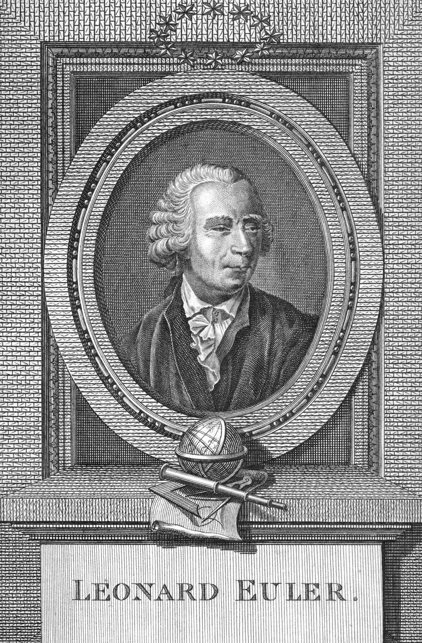 Leonard Eulerin muotokuva (1707-83) tekijältä English School
