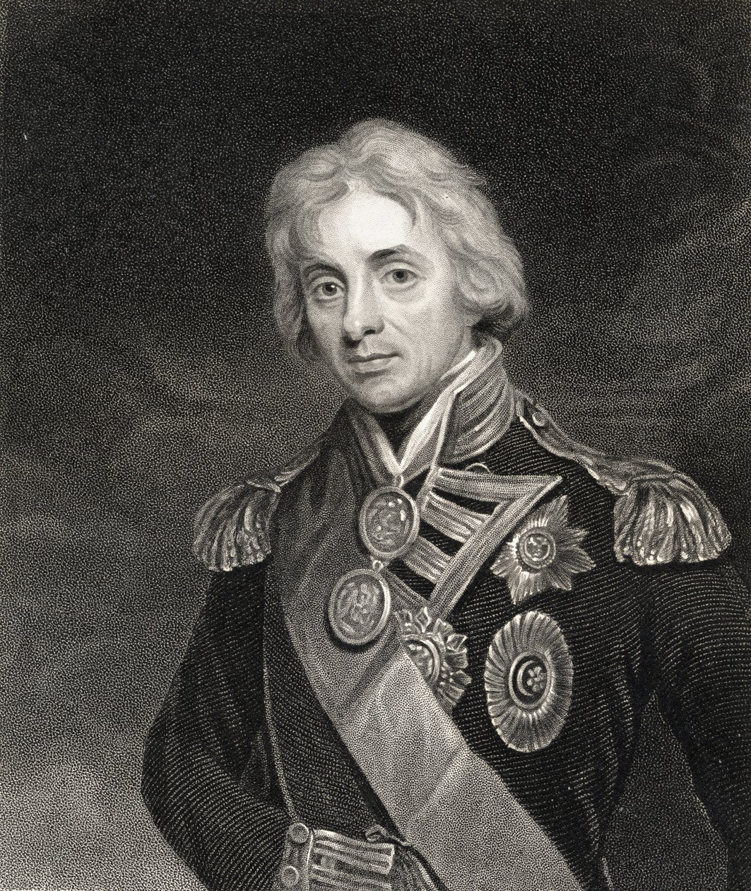 Lordi Horatio Nelsonin (1758-1805) muotokuva tekijältä English School