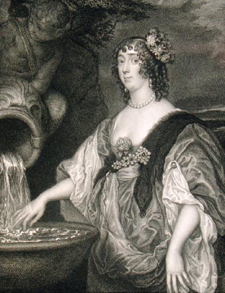 Lucy Hayn (1599-1660) muotokuva "Lodge