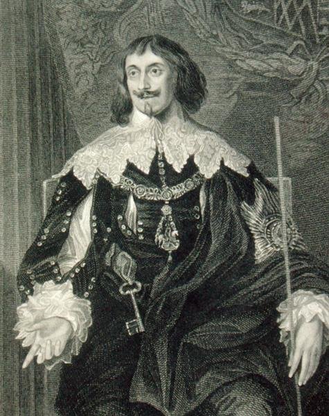 Muotokuva Philip Herbertistä (1584-1650) Montgomeryn 1. jaarlista, "Lodge