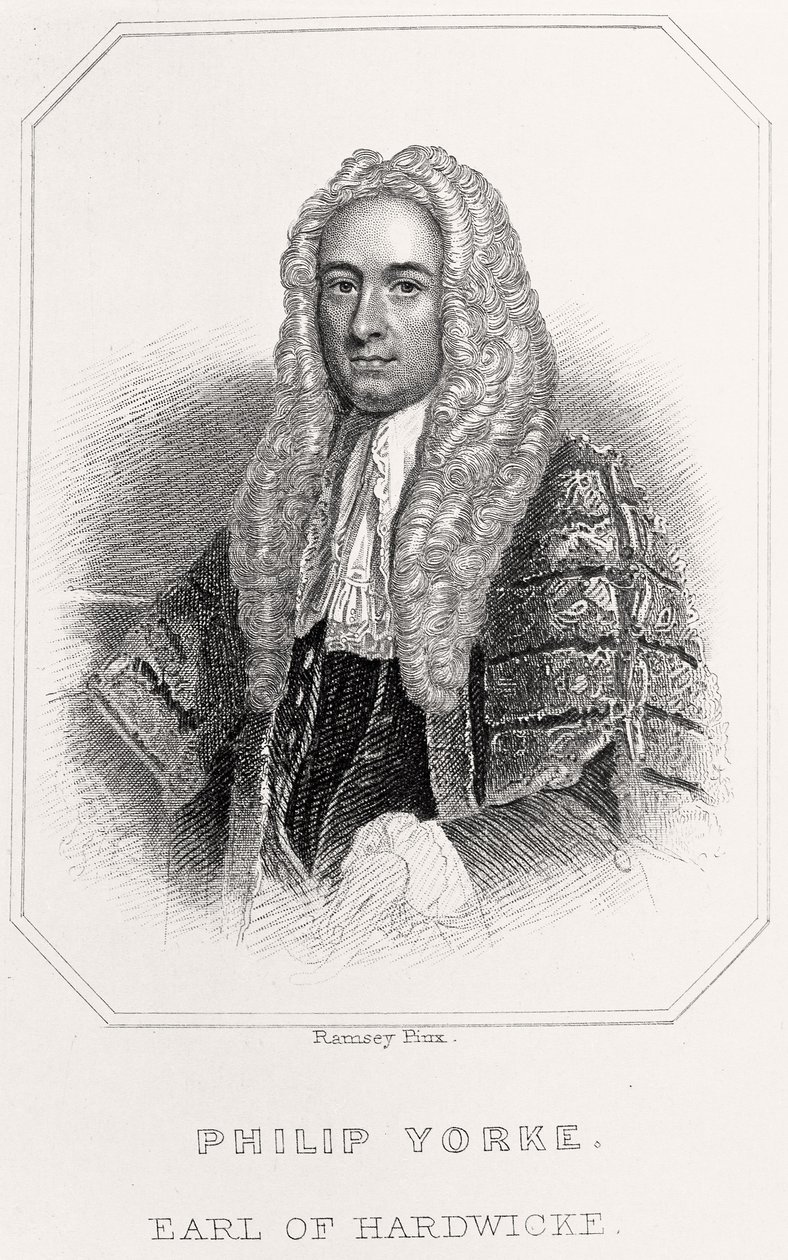 Muotokuva Philip Yorkesta, Earl of Hardwicke, 1835 tekijältä English School