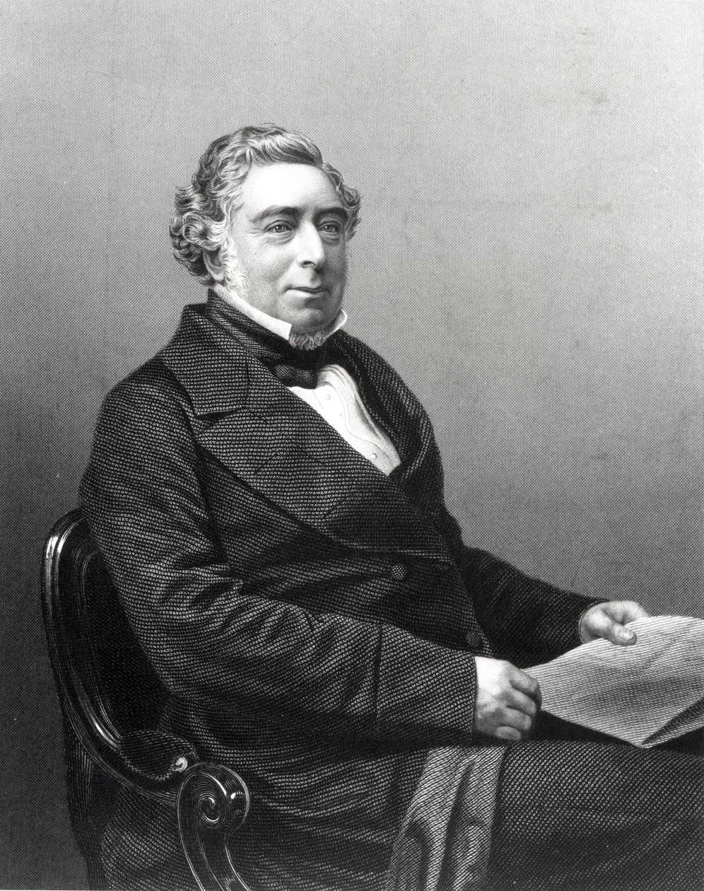 Robert Stephensonin (1803-59) muotokuva tekijältä English School